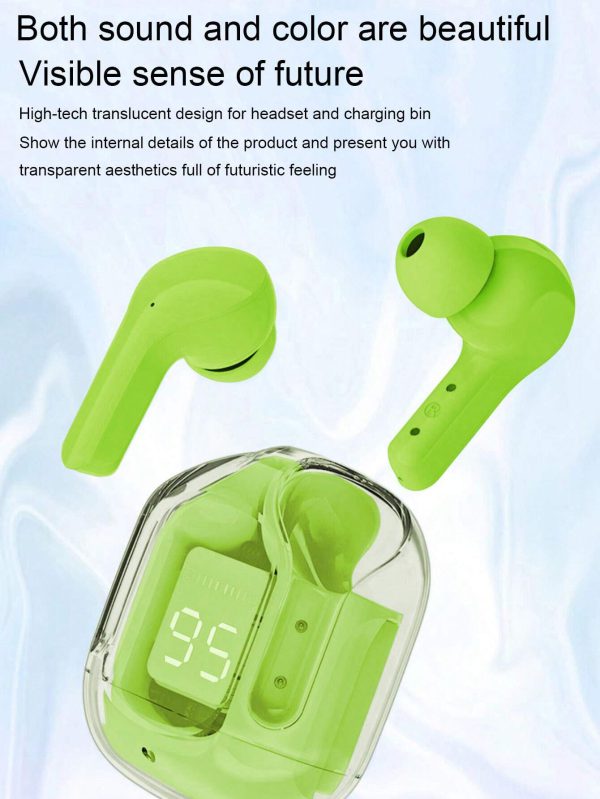 Air31 Earbuds Wireless Crystal Transparent Body