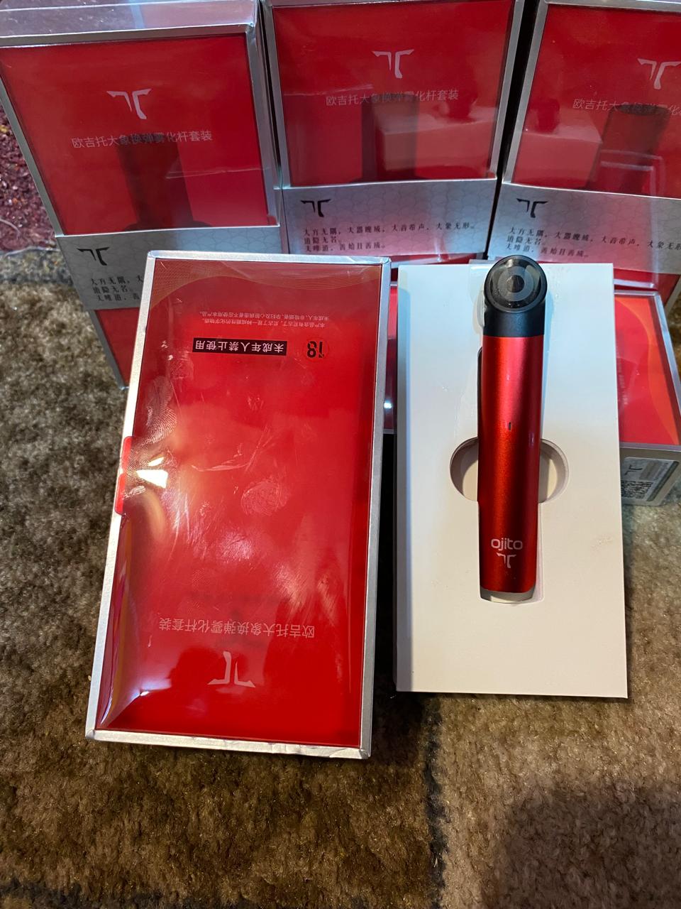 Ojito Red Edition Pod System - Sleek and Portable  Device