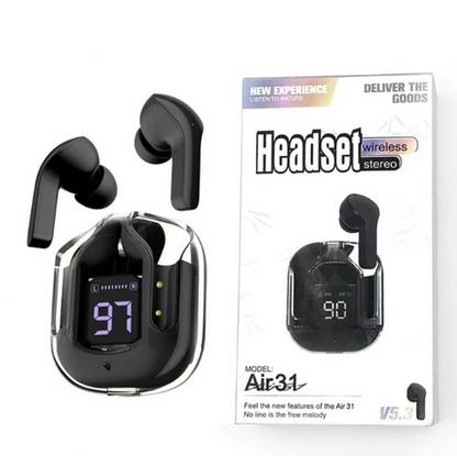 Air31 Earbuds LED Digital Display