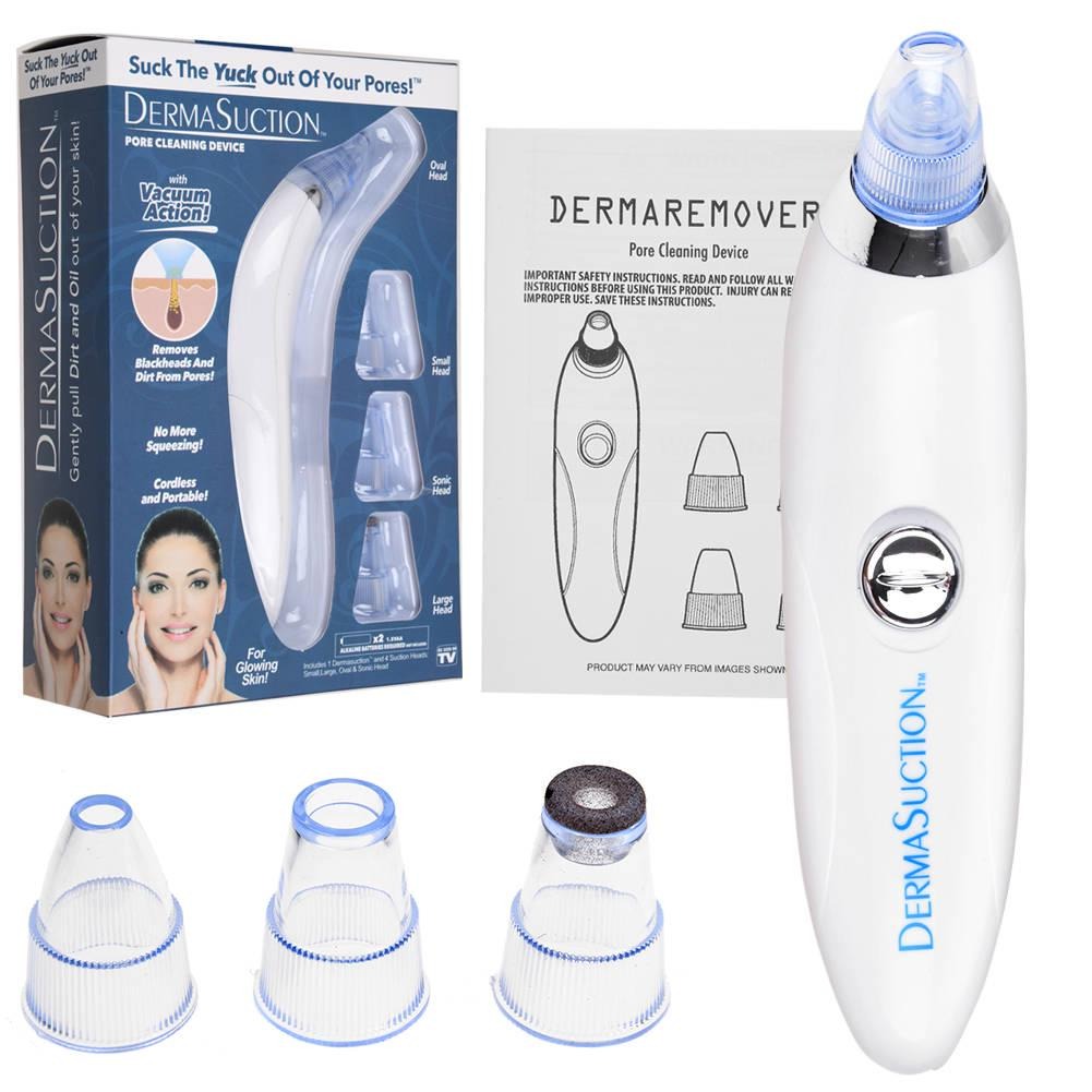 DERMA SUCTION 4 IN 1 BLACK HEAD REMOVER