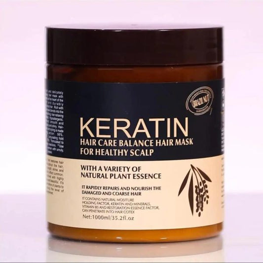 Brazil Nut Keratin Hair Care Keratin Balance Hair Mask & Hair Treatment For Healthy Scalp – (500ml)